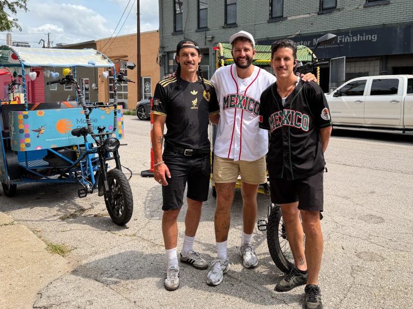 EZ pedicab ready to roll