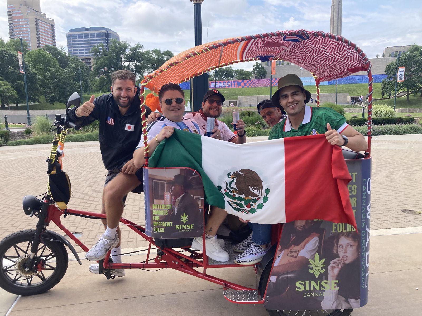 EZ Pedicabs out in Kansas City